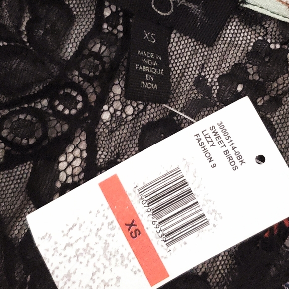 NWT❤JESSICA SIMPSON Aline Floral/lace xs/s dress - Picture 6 of 12